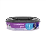 LitterLocker® by Litter Genie avfallsbøtte til kattesand -  Økonomipakke: 2 x etterfyllingskassetter (UTEN avfallsbøtte)