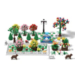 MSEI City Garden Scene Building Blocks 503Pcs DIY Bricks Toy Compatible with Lego