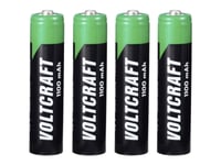 Voltcraft Hr03 Uppladdningsbart Aaa-Batteri Nimh 1100 Mah 1,2 V 1,2 V 4 St