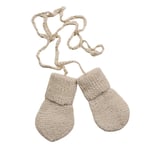 HUTTEliHUT BABY mitts alpaca wool – off white - 3-6m