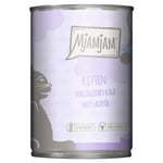 MjAMjAM Kitten 6 x 400 g  - Utsökt kalvkött med laxolja