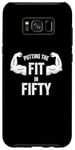 Coque pour Galaxy S8+ Fun Putting the Fit in Fifty 50th Birthday 1974 Workout Desi