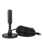 Indoor Digital Receiving HD TV Aerial Antenna 3.5dBi Gain With Magnetic Base MAI