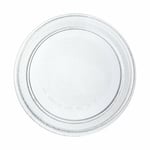 Universal Microwave Oven Glass Round Turntable Plate Dish 245mm 9.75" Flat Base