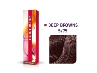 Wella Professionals, Color Touch, Ammonia-Free, Semi-Permanent Hair Dye, 5/75 Light Chestnut Brown Mahogany, 60 ml