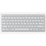 Microsoft Designer Compact Wireless Bluetooth Portuguese Keyboard - White