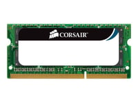 CORSAIR Mac Memory - DDR3 - kit - 8 Go: 2 x 4 Go - SO DIMM 204 broches - 1066 MHz / PC3-8500 - CL7 - 1.5 V - mémoire sans tampon - non ECC
