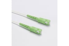 Câble et Connectique Diffusion CABLE FIBRE OPTIQUE POUR BOX INTERNET BOUYGUES / SFR / ORANGE SC-APC VERS SC-APC 5M