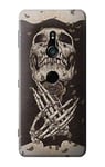 Skull Rose Case Cover For Sony Xperia XZ3