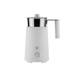 Alessi - Plissé Milk frother - White - Mjölkskummare - Michele De Lucchi - Vit