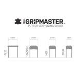 The Grip Master The Roo Leather Super Jumbo Black Non-Tapered Putter Golf Grips