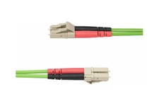 StarTech.com 3m (10ft) LC to LC (UPC) OM5 Multimode Fiber Optic Cable, 50/125µm Duplex LOMMF Zipcord, VCSEL, 40G/100G, Bend Insensitive, Low Insertion Loss, LSZH Fiber Patch Cord - patchkabel - 3 m. - grøn