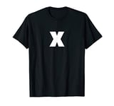 Letter X Name Symbol Gift Monogram First Last Initials T-Shirt
