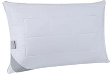 Homemania Coussin Bed Blanc/Vert en Coton, Latex, 50 x 70 cm, 50 x 70 cm