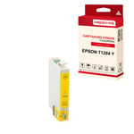 NOPAN-INK - x1 Cartouche compatible pour EPSON T1284 XL T1284XL Yellow (Renard) pour Epson Stylus Office BX 305 F BX 305 FW Stylus SX 125 130 230 235