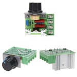 Régulateur de tension électronique SCR, régulateur de vitesse et de température, variateur de gradation, Module Thermostat, AC 220V 2000W