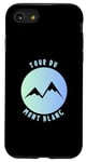 Coque pour iPhone SE (2020) / 7 / 8 Tour du Mont Blanc TMB Alpes France Sentier de randonnée longue distance