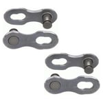 KMC Missing Link 10 Speed Chain Links - 2 Pack Gold / Shimano Of