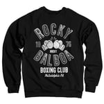 Hybris Rocky Balboa Boxing Club Sweatshirt (Black,XXL)
