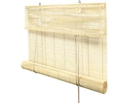 Rullgardin bambu Roll-up natur 90x240cm