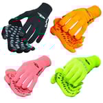 Defeet Dura ET Cycling Gloves - Neon Orange / Medium