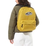 VANS REALM OLIVE OIL YELLOW BACKPACK