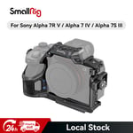 SmallRig Camera Cage Kit w/Cable Clamp for Sony Alpha 7R V/A7 IV/A7S III