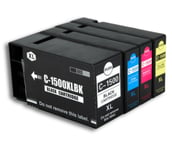 Compatible Pgi-1500xl Set Of Ink Cartridges 9182b004 For Canon Maxify Mb2300