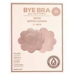 Bye Bra Silk Nipple Covers Nude - 3 par
