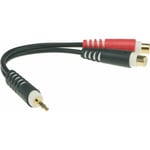 AYS-4 ADAPT Y STEREO  20 CM MINI JACK - RCA