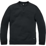 Vintage Industries Crewneck sweatshirt herr (L,black)