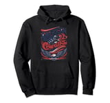 American Made Cowgirl Bald Eagle American Pride - For Women Pullover Hoodie