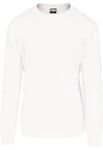 Urban Classics Men's Pullover Diamond Quilt Crewneck Jumper, White (Offwhite), M UK