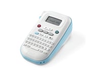 Brother P-Touch Pt-N10 - Etikettskrivare - Svartvit - Direkt Termisk - 12 Mm Bred - 180 Dpi - Upp Till 9 Mm/Sek - Kniv - Förhandsgranskning, Tvåradig Utskrift, Vertikal Utskrift - Vit, Blå