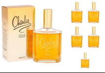 Charlie Eau Fraiche Spray Women Gold 100ml x 6