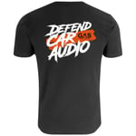 GAS T-shirt "Defend Car Audio" Grå/Vit M/L/XL