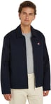 Tommy Jeans Men Jacket for Transition Weather, Blue (Dark Night Navy), L