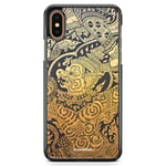 iPhone XS Max Skal - Gold Thai