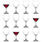 Misket Red Wine Glasses - 260ml - Pack of 12