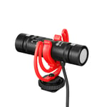 BOYA by-MM1 Pro Dual-Capsule Condenser Microphone for Smartphones,Tablets, DSLRs,Consumer Camcorder,PCs and More