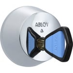 Abloy Easy -nyckelfodralpaket, 2 st CY001J-nyckelfodral + 3 st Easy-nyckel, krom.