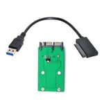 Cable Sata - Limics24 - Adaptateur Usb 3.0 Vers Msata 50 Broches Ssd Micro