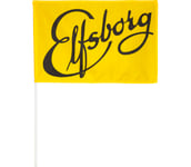 Elfsborg Flagga med pinne Dam GUL ONESIZE