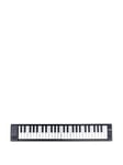 Carry-On 49 Key Folding Piano With Touch Sensitive Keys - Black