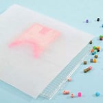 Vaessen creative Fuse Bead Papier à Repasser pour Pixel Picture Art, 5 Feuilles, 18 x 20 cm, Blanc Pur, Protège Les Perles Fusibles et Le Panneaux Perforé de la Chaleur, Multicolore