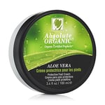 ABSOLUTE ORGANIC ALOE VERA Protective Foot Cream with Aloe-Vera, 100 ml