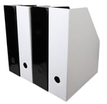 Clas Ohlson Tidskriftssamlare A4, 4-pack