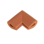 HomeSafety Hörnskydd Safetycornerguard Matteo U-shape Homesafety, 4-pack Brun