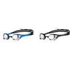 ArenaArena SWIM GOGGLES COBRA ULTRA SWIPE MIRROR - SILVER/BLUE & Unisex's Cobra Ultra Swipe Goggle, Silver-Black, One SizeArena