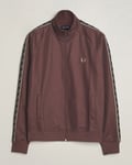 Fred Perry Taped Track Jacket Brick Red